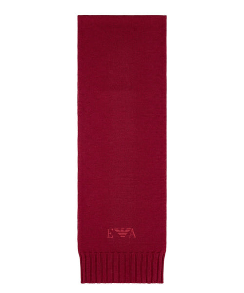 Sciarpa in Lana Vergine Made in Italy con Logo
