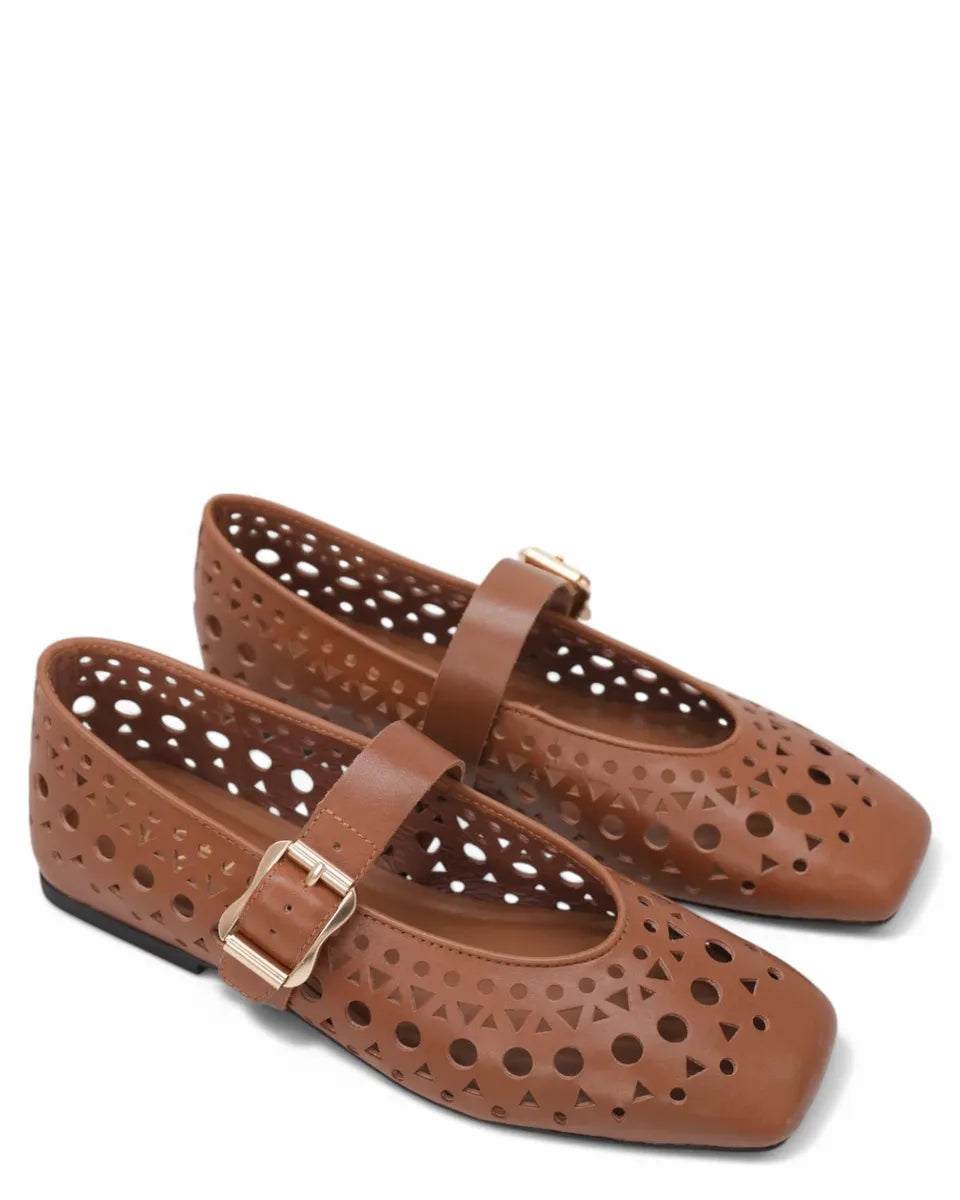 Ballerina BROOK Traforata con Cinturino-ASH-Scarpe basse-Vittorio Citro Boutique