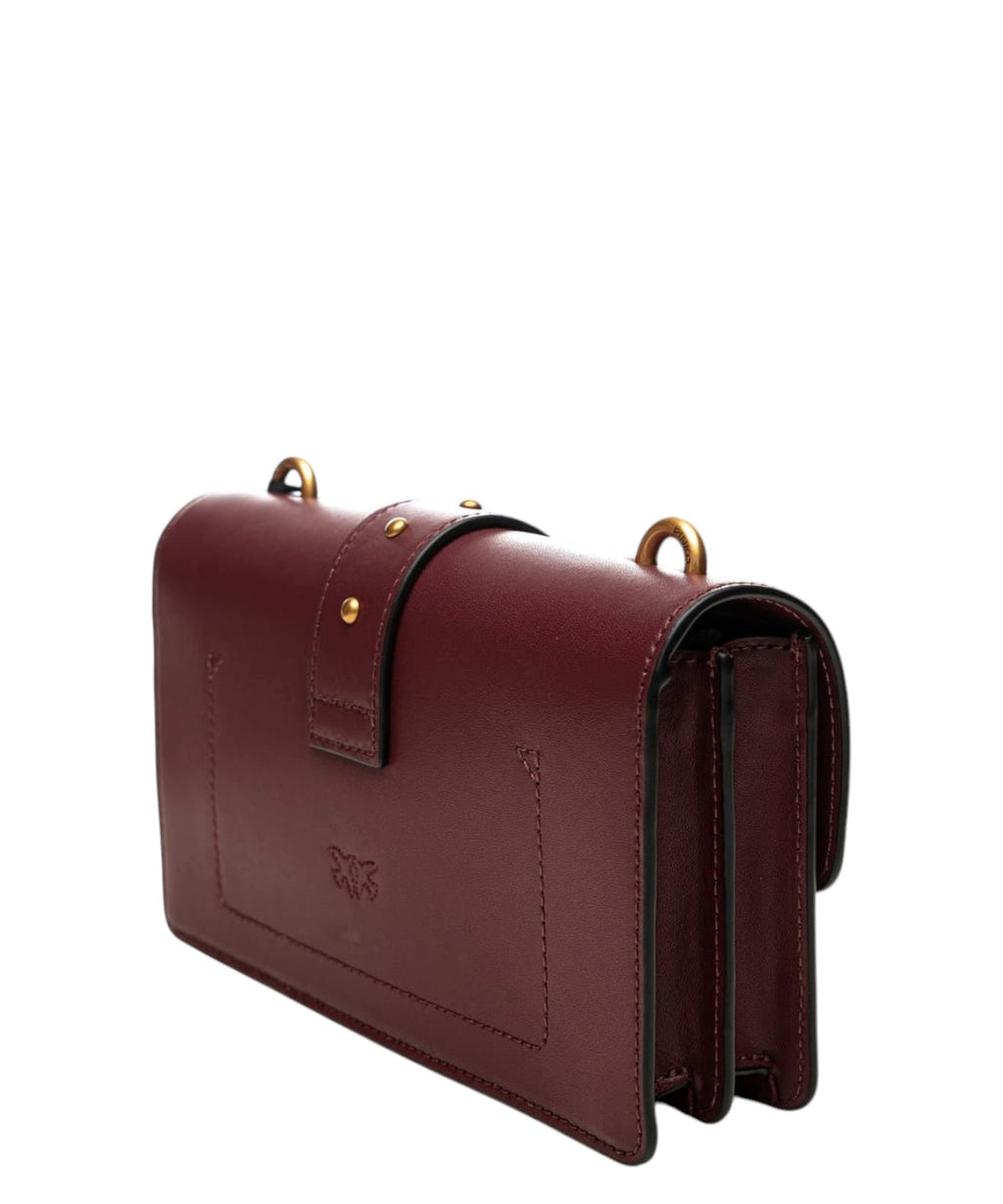 Borsa Pinko Love One Mini in Pelle con Borchie