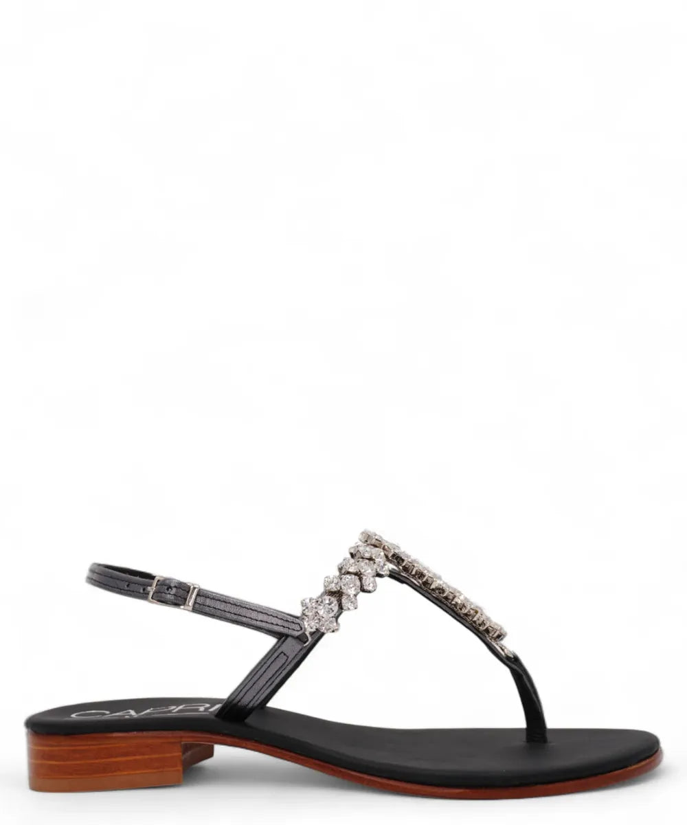 Sandalo Infradito Gioiello milleluci-Capri Vittorio Citro-Sandali-Vittorio Citro Boutique