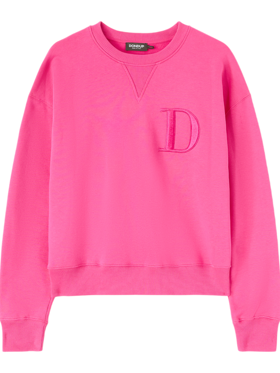Felpa logo ricamato-Dondup-Felpe-Vittorio Citro Boutique