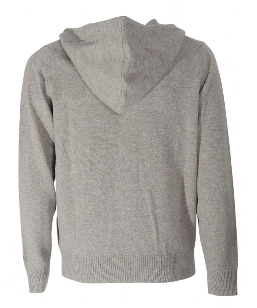 Felpa Notting in pura lana lambswool con cappuccio e zip-Mc2 Saint Barth-Maglieria-Vittorio Citro Boutique