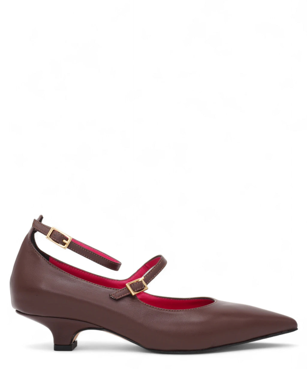 Décolleté Marrone Tacco Medio-Vittoriocitro-Décolleté-Vittorio Citro Boutique