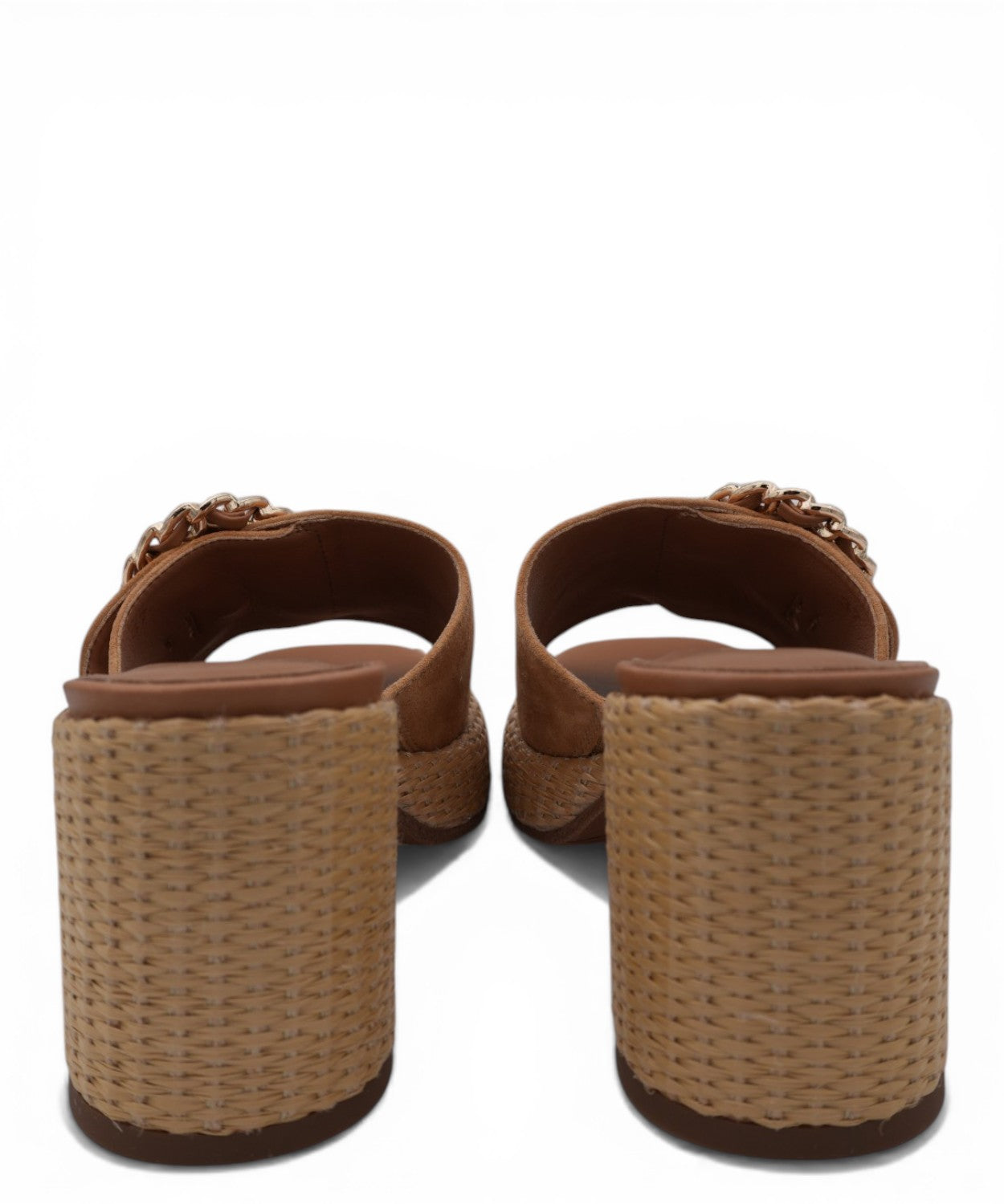 Mules femme en daim talon bois Cielo Noa Harmon