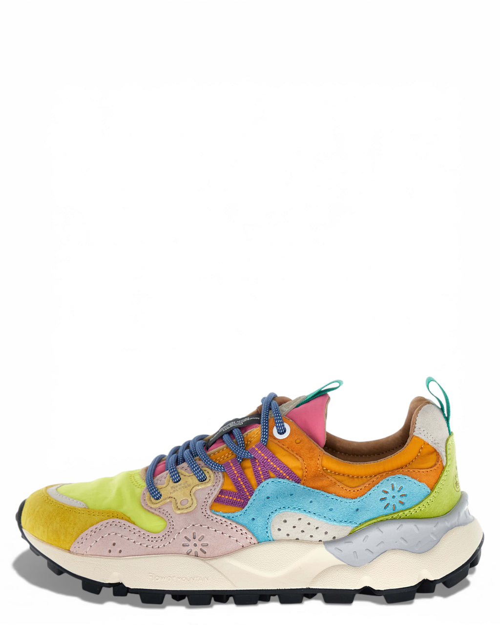 Baskets Yamano 3 en daim et nylon avec semelle intérieure en liège