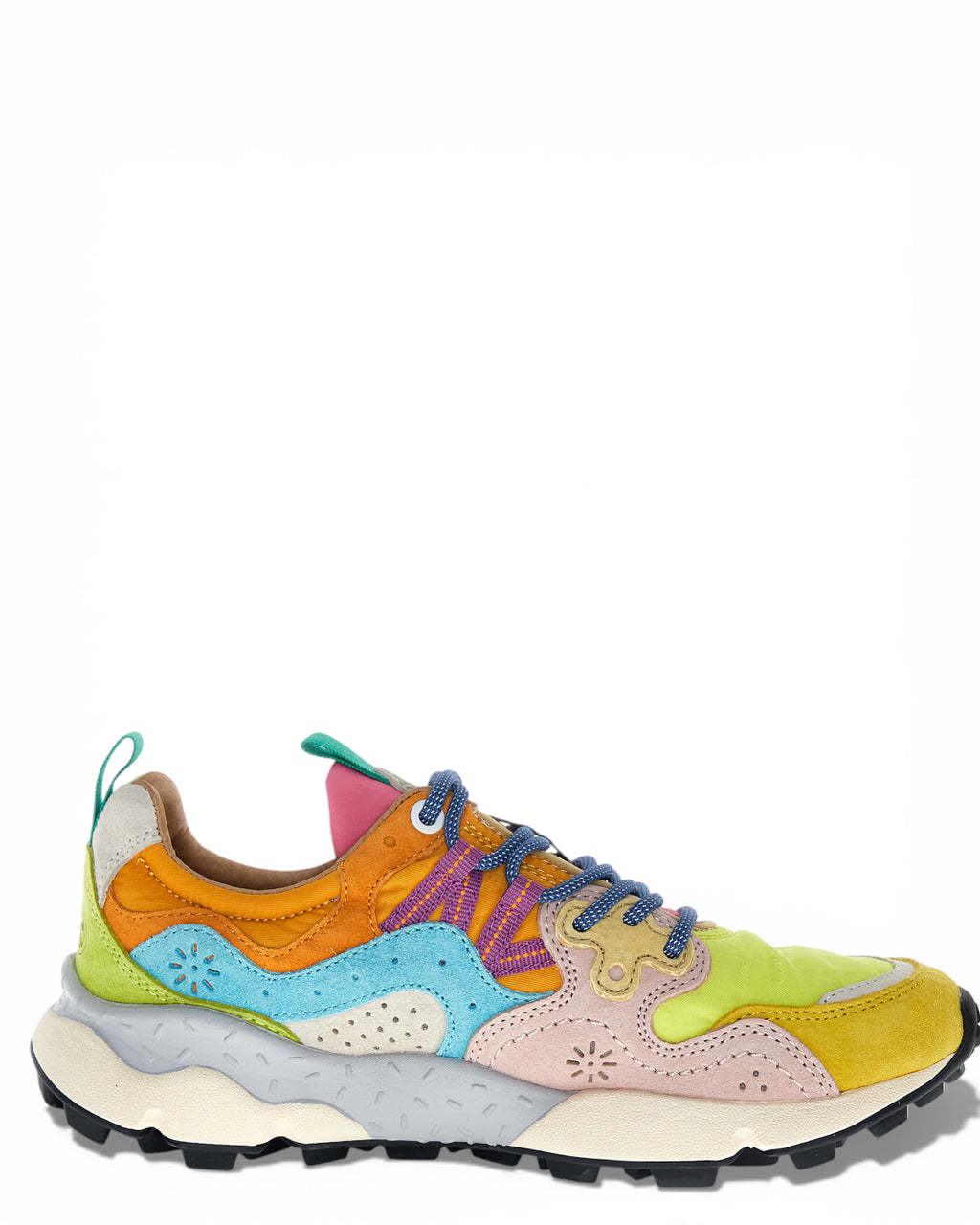 Baskets Yamano 3 en daim et nylon avec semelle intérieure en liège