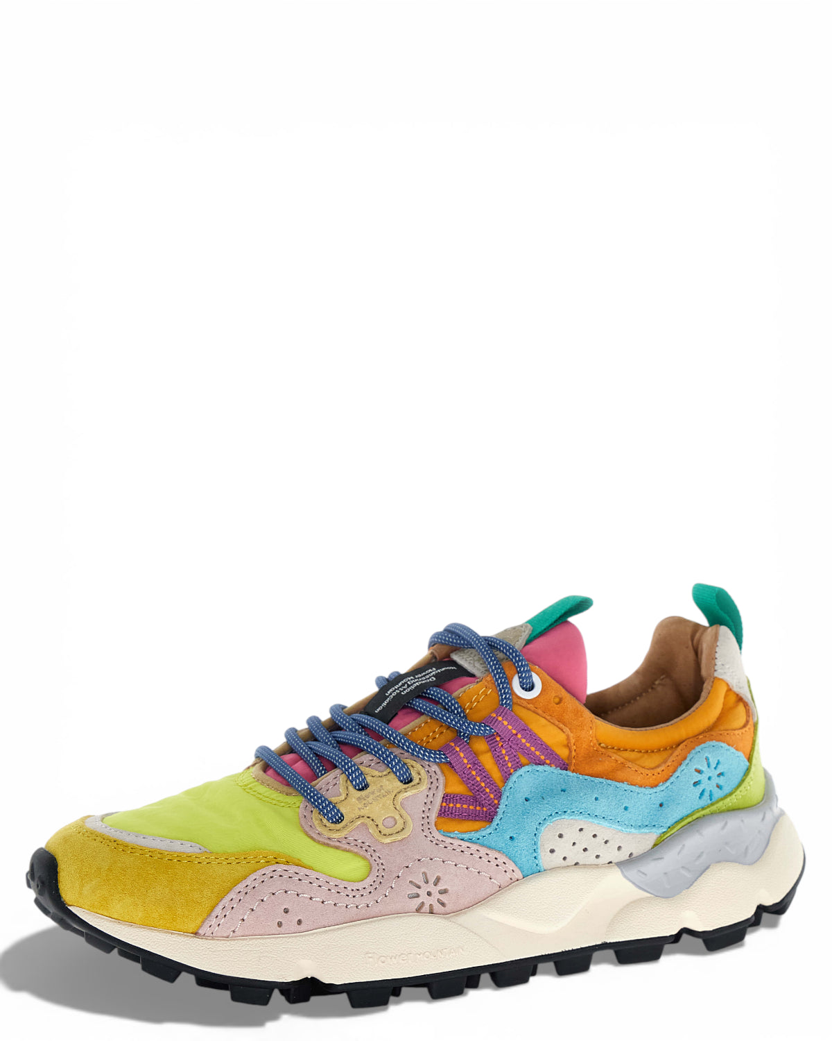 Sneakers Yamano 3 in Suede e Nylon con Soletta in Sughero