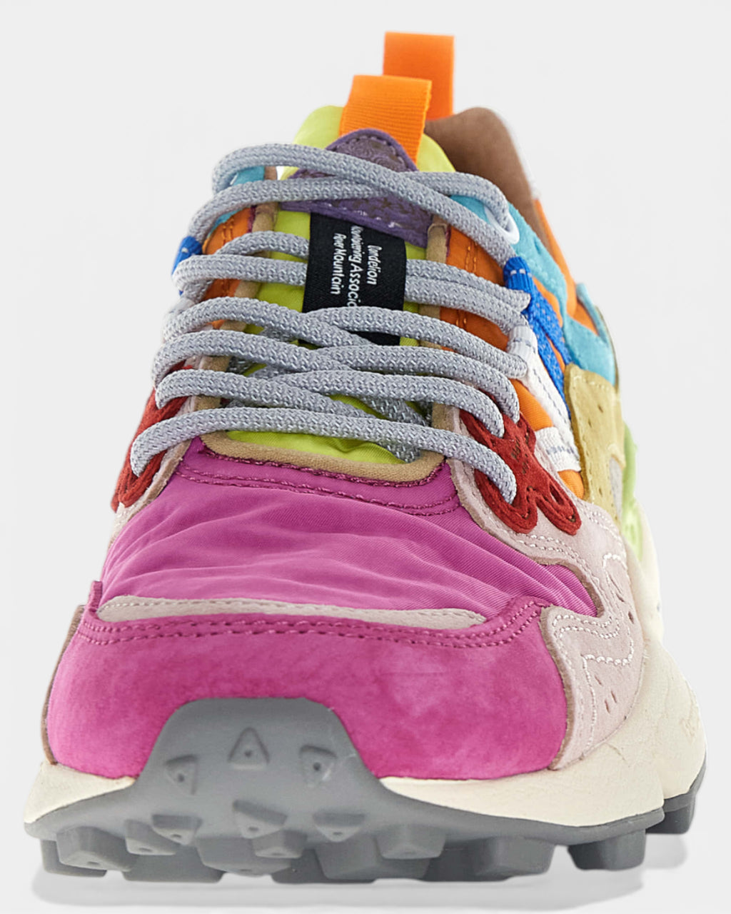 Baskets Flower Mountain Yamano 3 en daim et nylon