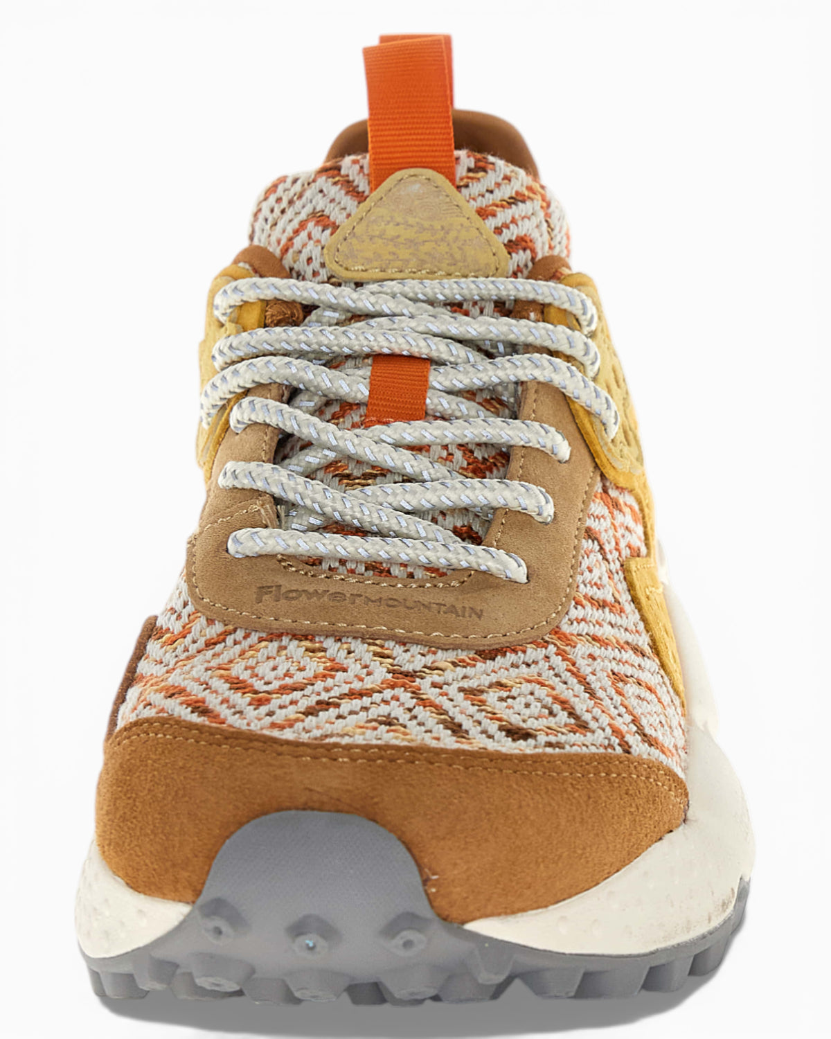 Sneakers in Suede e Tessuto Maglia