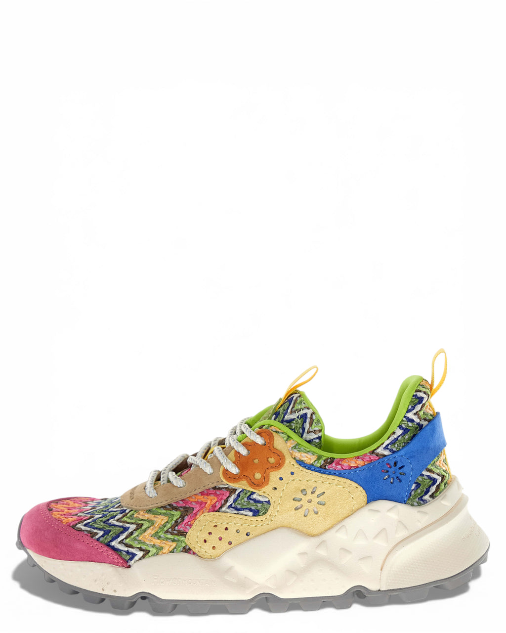 Sneakers Kotetsu en daim et jacquard tricoté