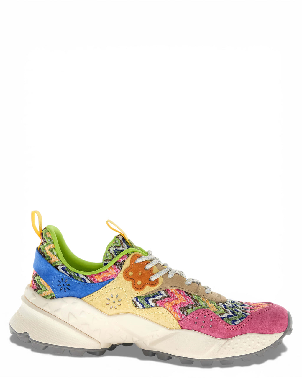 Sneakers Kotetsu en daim et jacquard tricoté