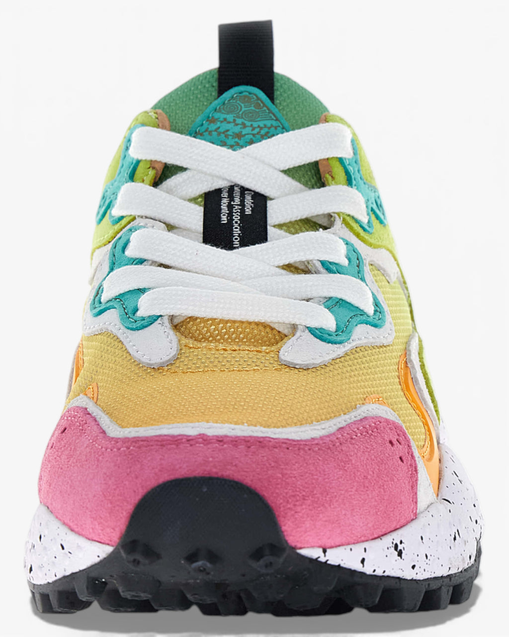 Baskets Rulis Donna en Ripstop et Suède Multicolores