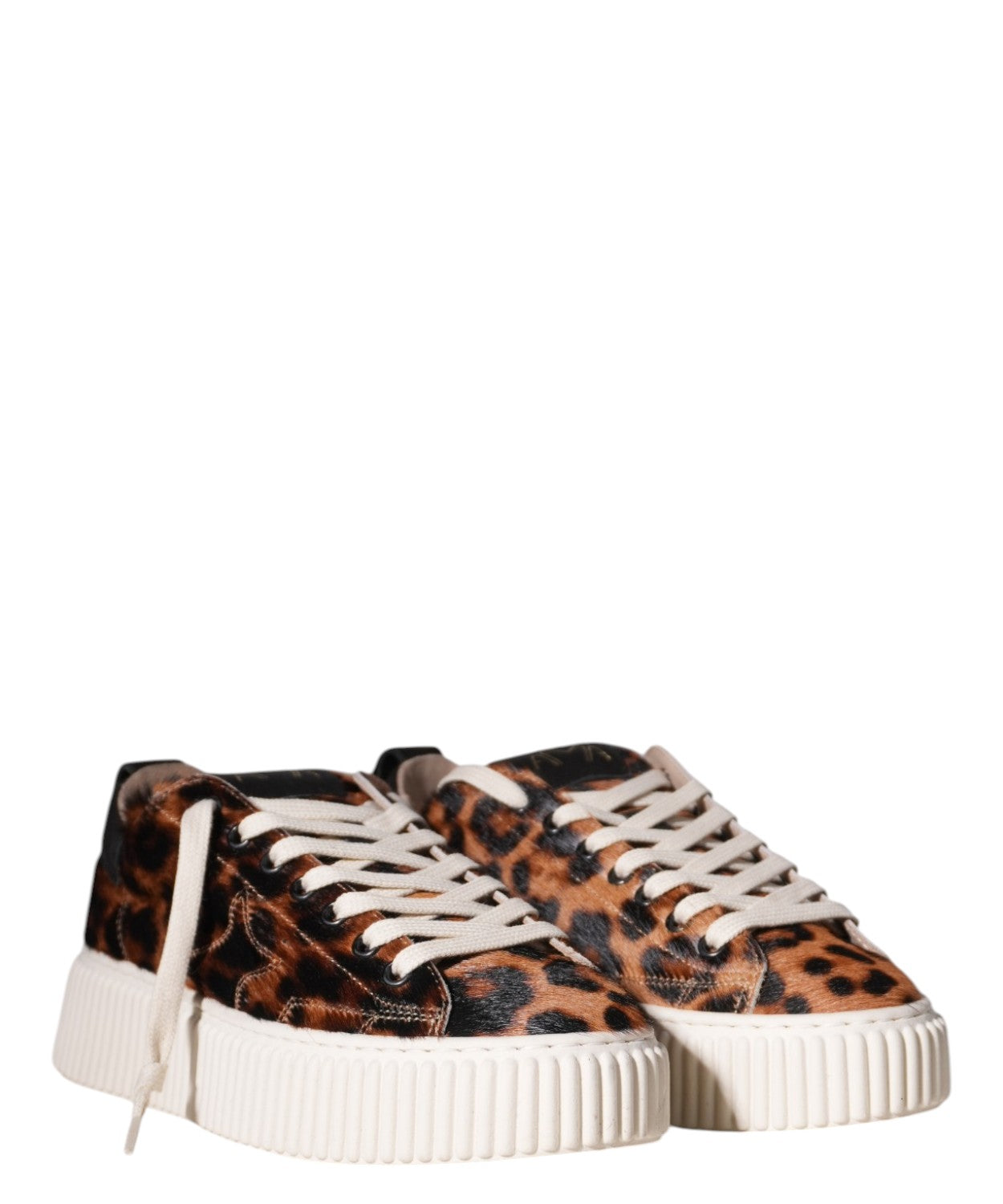 Sneakers Leopardate AmaBrand con Suola Platform