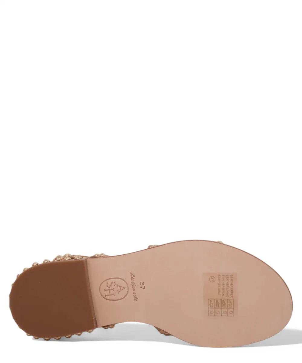 Sandali Precious Bis in Pelle con Borchie e Doppia Fibbia-ASH-Sandali-Vittorio Citro Boutique