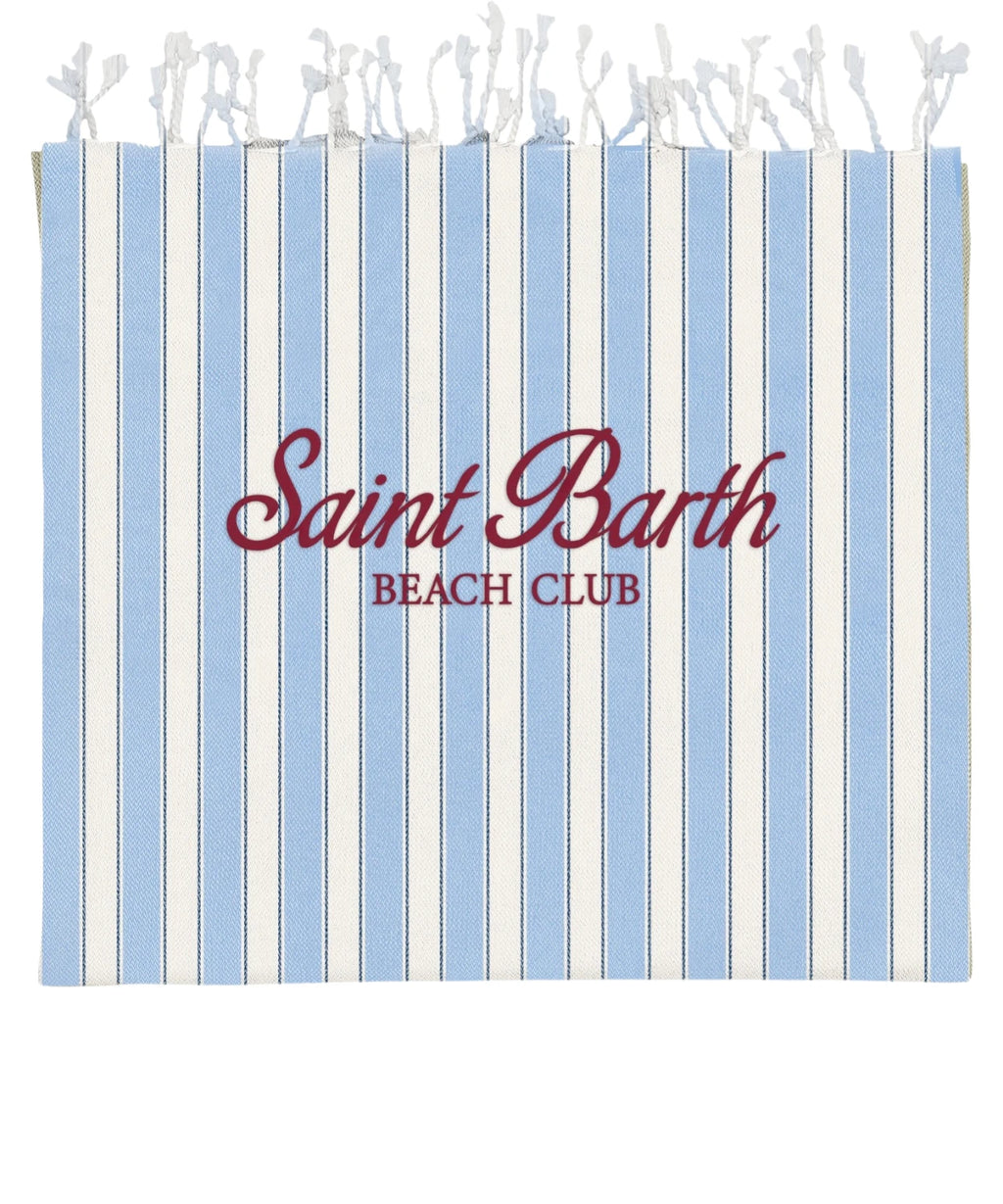 Telo Mare MC2 Saint Barth avec franges et logo