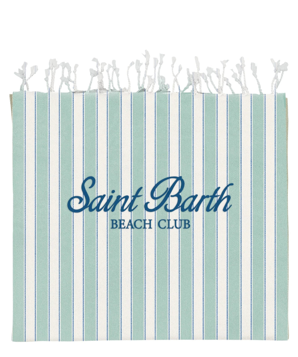 Telo Mare MC2 Saint Barth avec franges et logo