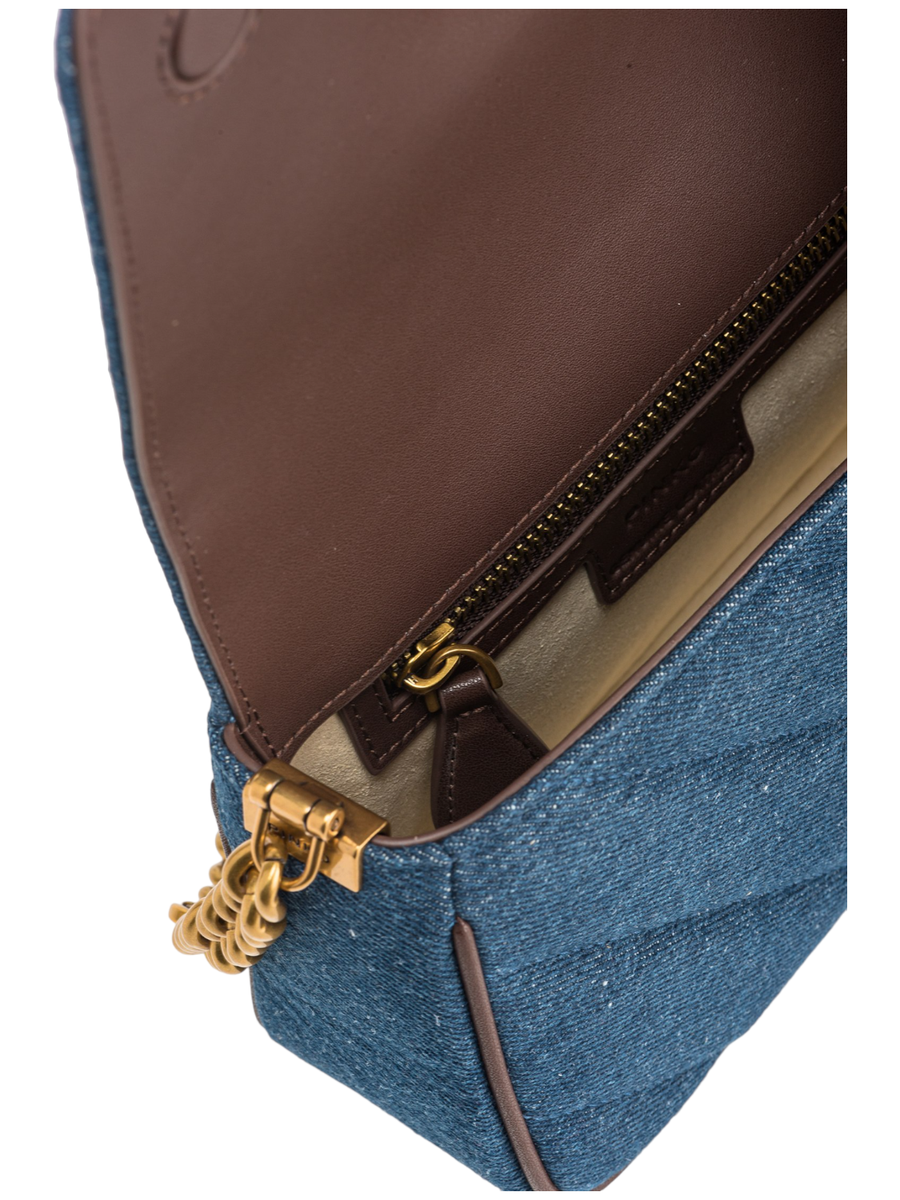 Love click mini denim-Pinko-Borse a spalla-Vittorio Citro Boutique