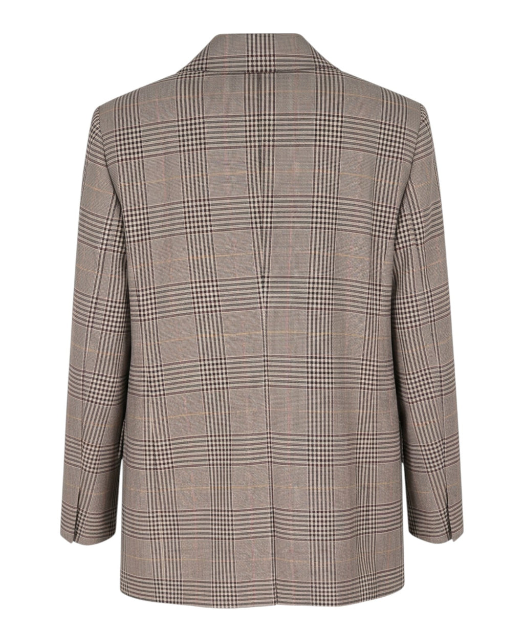 Blazer Marella Ludente a Quadri Monopetto