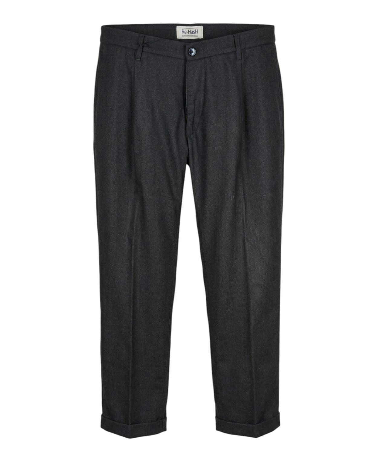 Pantalon Homme Re-Hash en Laine pour Tenue Élégante
