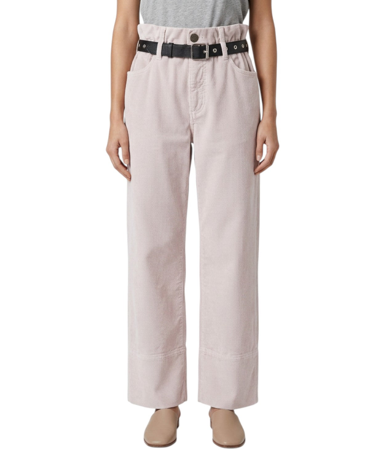 Pantaloni Donna Pinko Cyntia in Velluto a Coste