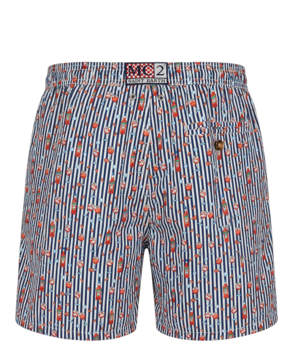 Costume Homme MC2 Saint Barth Ultraléger Fantaisie Aperol