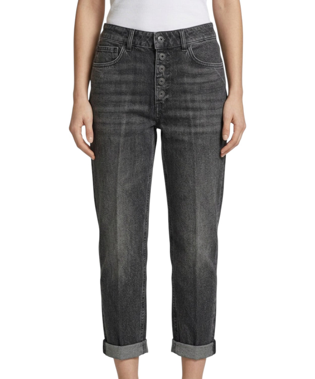 Jeans Dondup Koons en denim rigide 12 oz