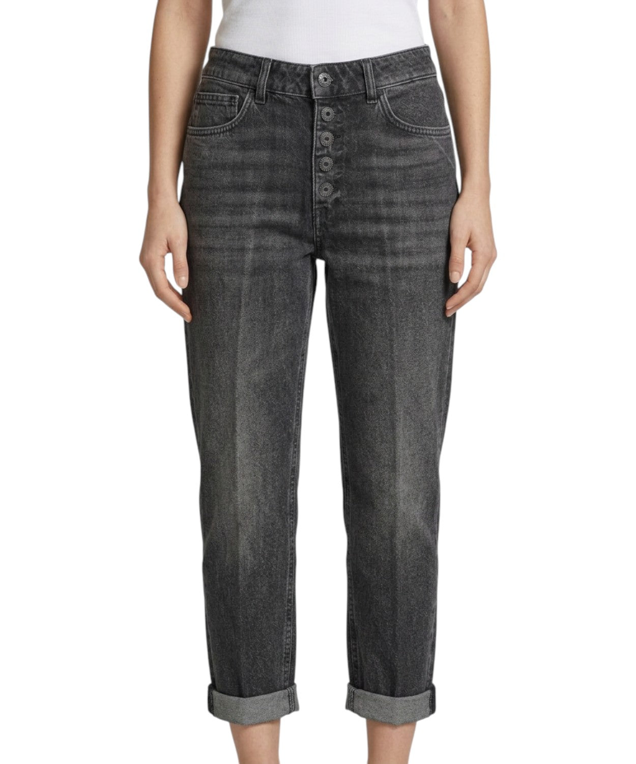 Jeans Dondup Koons en denim rigide 12 oz