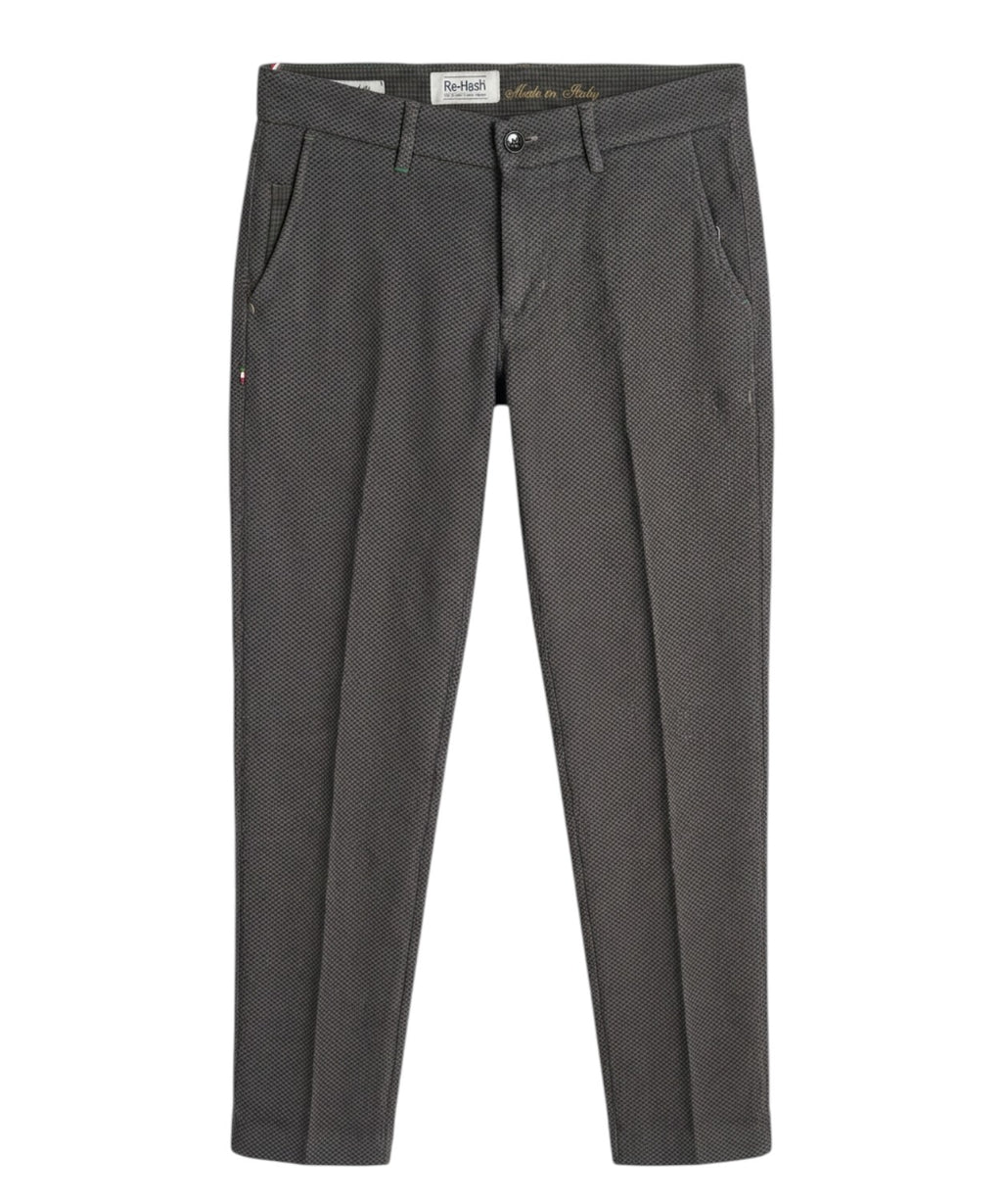 Pantalon Homme Re-Hash en Coton Piqué