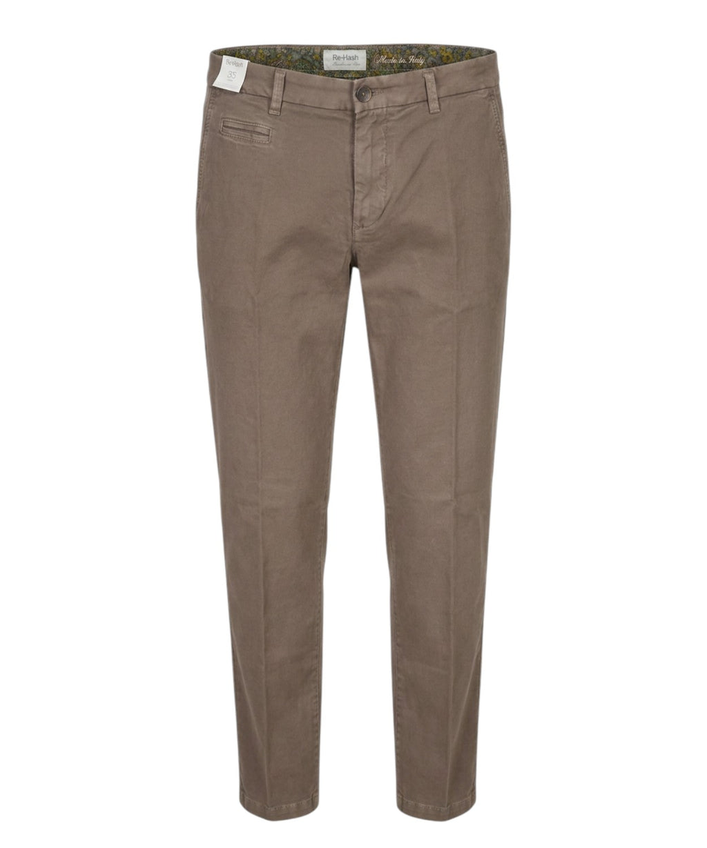 Pantalon homme Regular Fit en coton Re-Hash