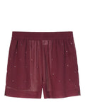 Shorts Meave MC2 Saint Barth en georgette et strass