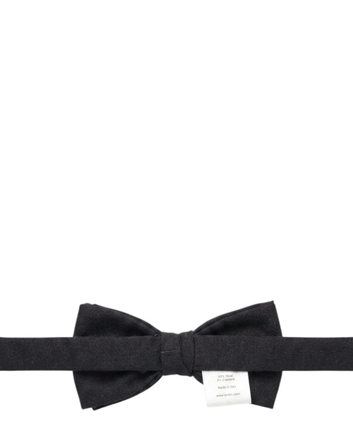 Nœud papillon homme en laine jacquard pour cérémonies