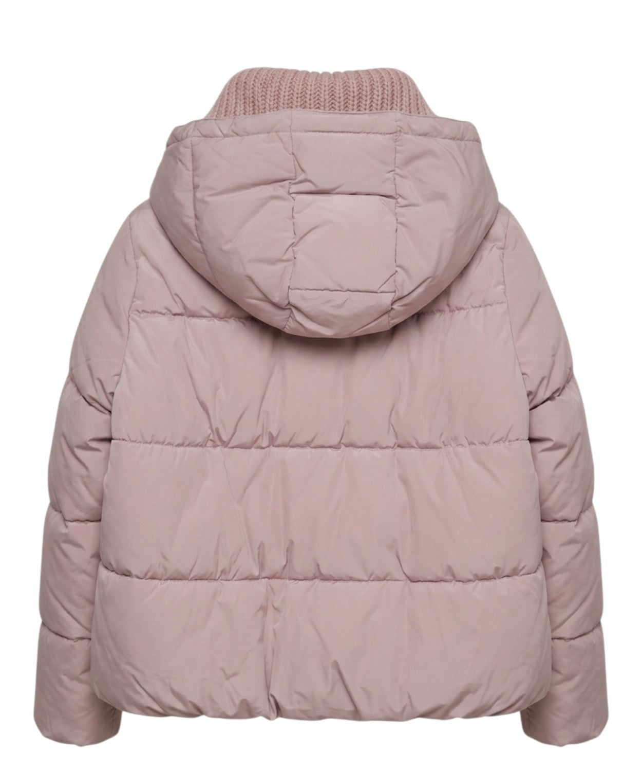 Doudoune Pinko Dianthus, rembourrée avec col en maille