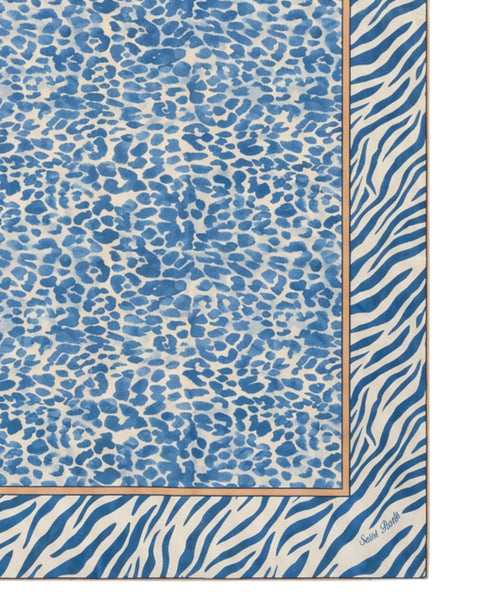Pareo en soie Tahiti MC2 Saint Barth Animalier