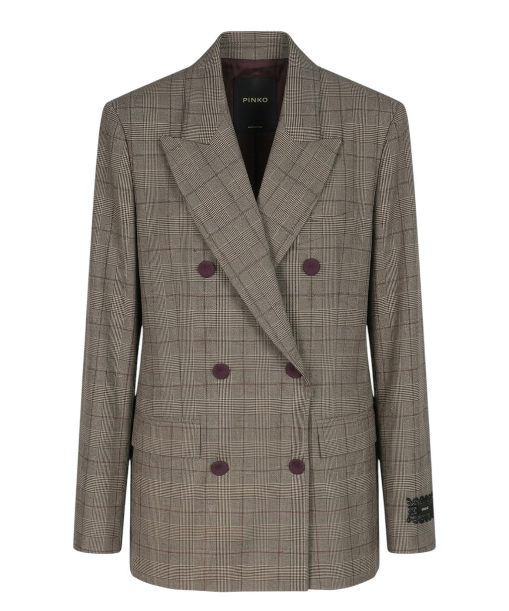 Veste Pinko New Guinea à double boutonnage en mélange de laine