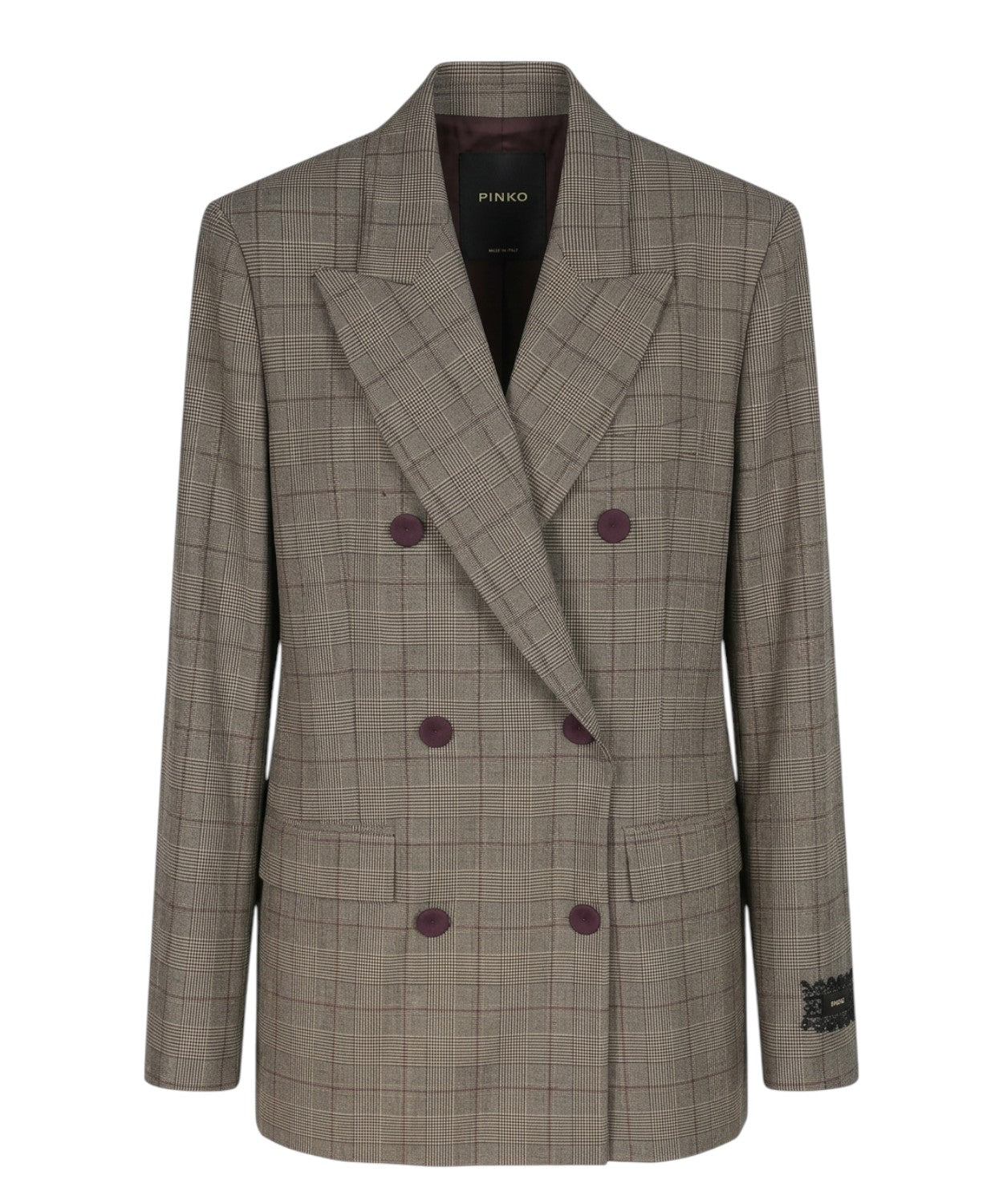 Veste Pinko New Guinea à double boutonnage en mélange de laine