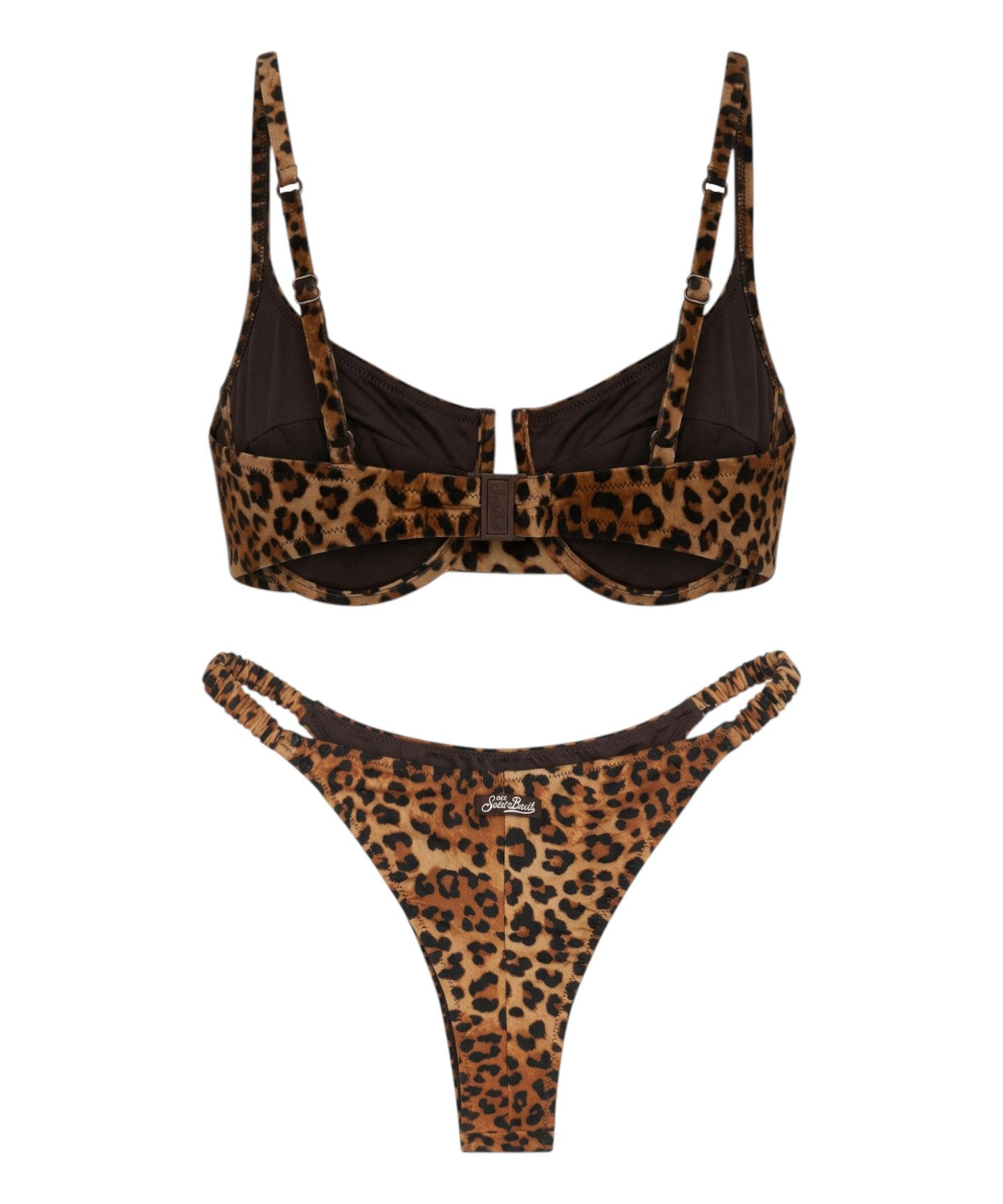 Bikini léopard MC2 Saint Barth Perlamir avec armature