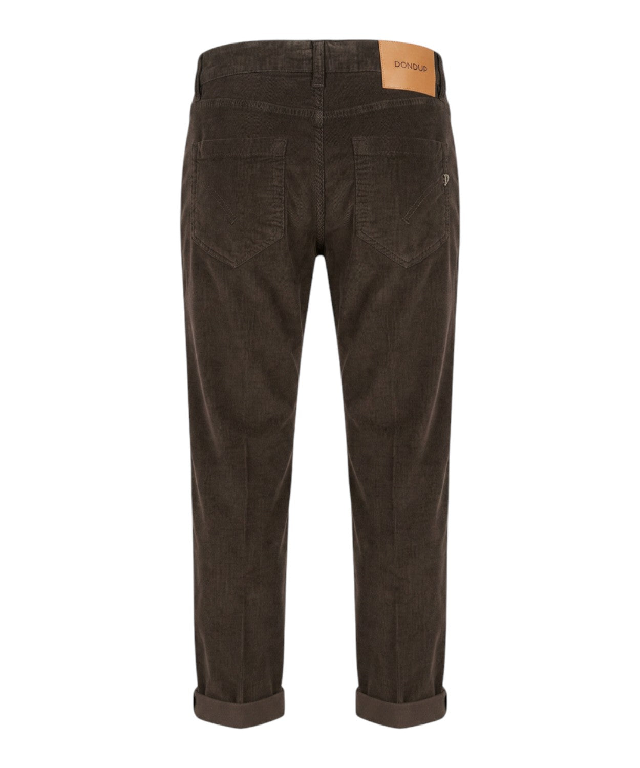 Dondup Koos Pantalon en velours côtelé avec patte de boutonnage