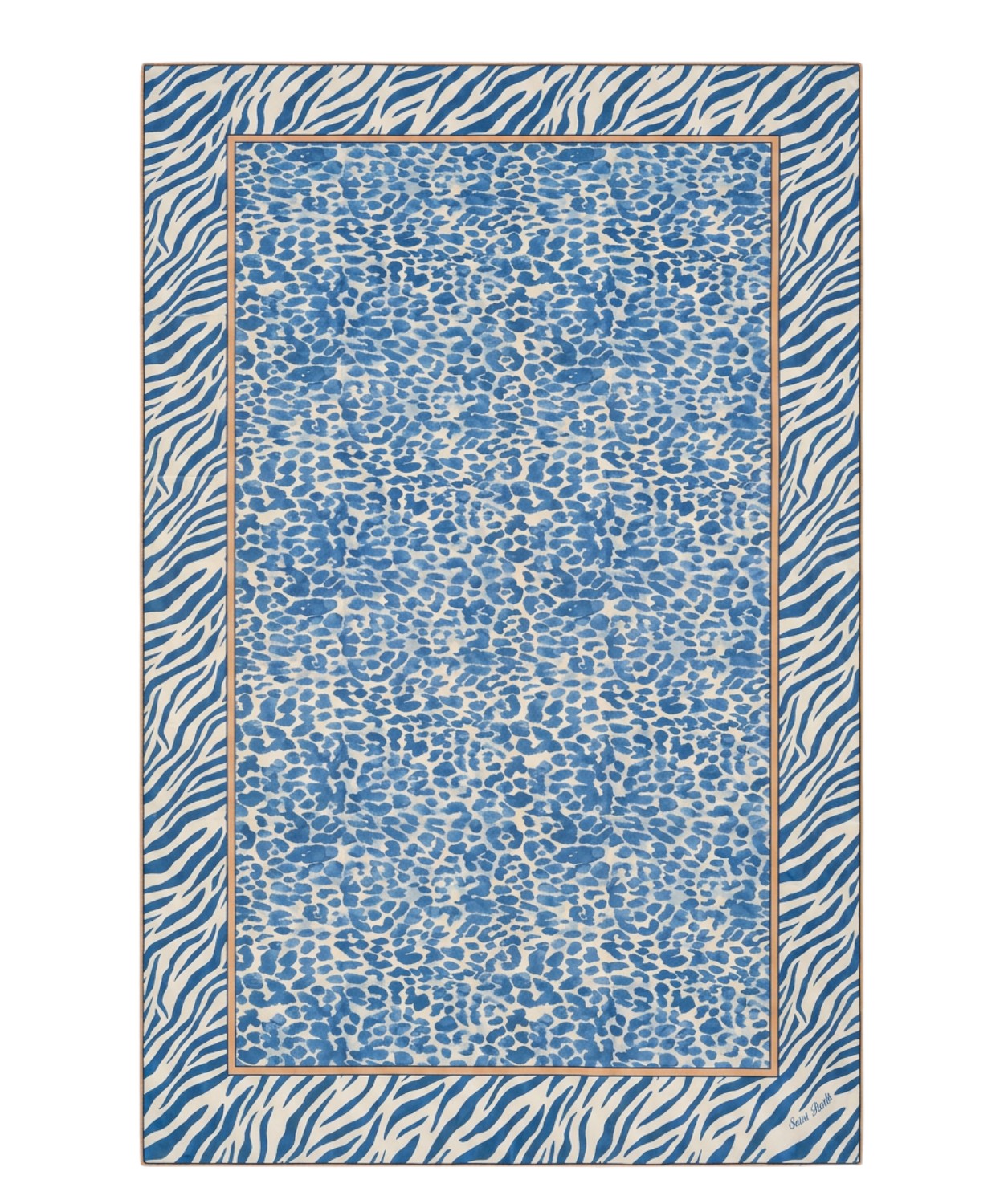Pareo en soie Tahiti MC2 Saint Barth Animalier