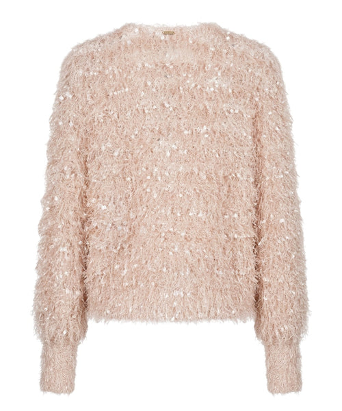 Cardigan Donna Spalline Imbottite e Filato Similpelo