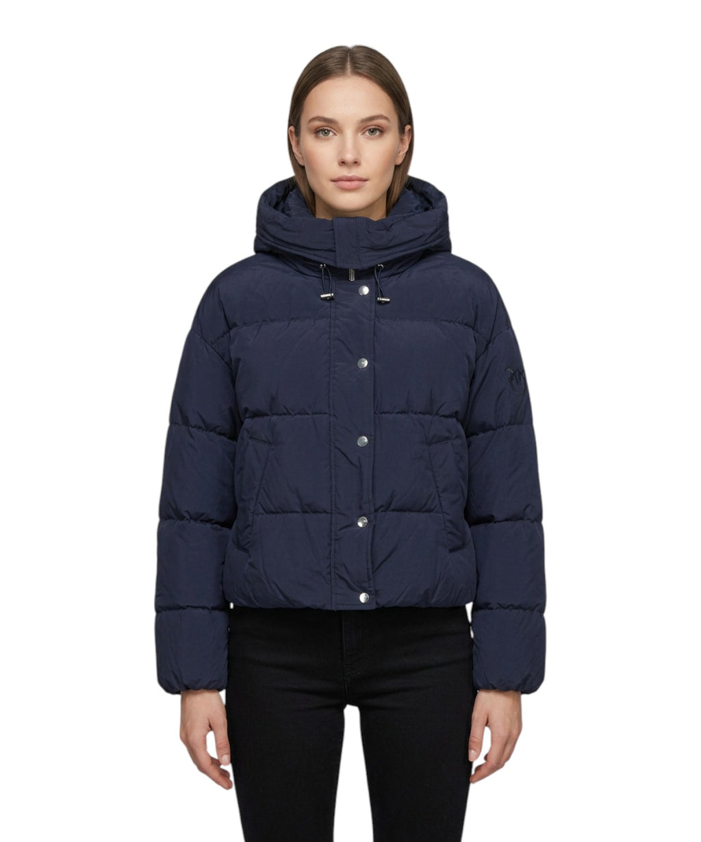 Doudoune Femme Pinko avec Capuche Impasto