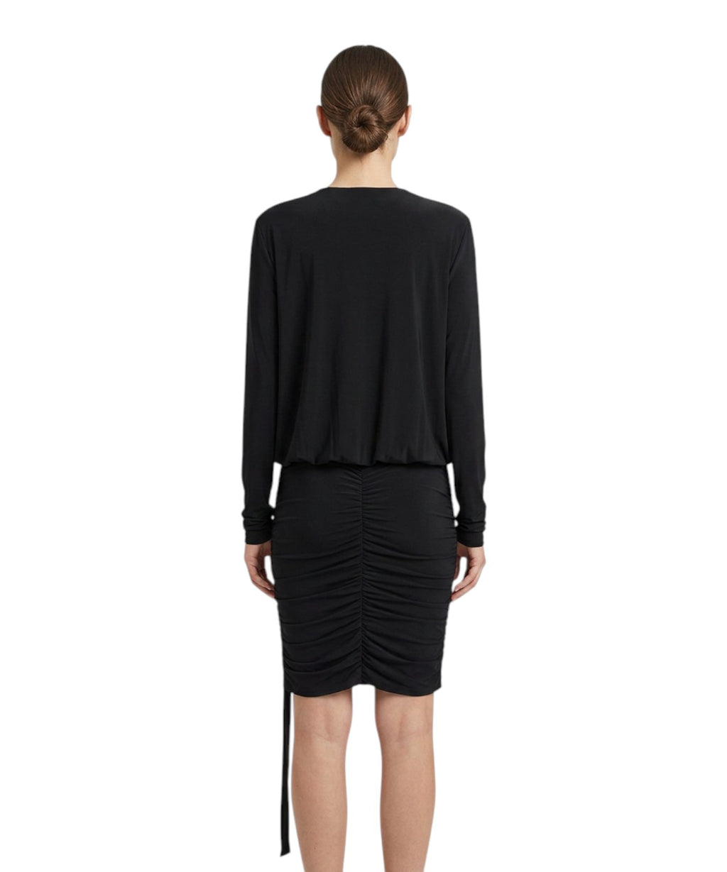 Robe fluide en jersey stretch Pinko pour femme
