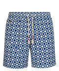 Maillot de bain boxer homme MC2 Saint Barth avec imprimé géométrique