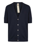 Cardigan Homme H953 en Soie et Coton à Manches Mi-longues
