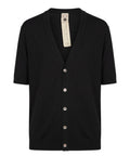 Cardigan Homme H953 en Soie et Coton à Manches Mi-longues