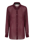 Chemise MC2 Saint Barth Brigitte en georgette avec strass