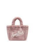 Borsa Vanity Mini Soft in Faux Fur con Tracolla