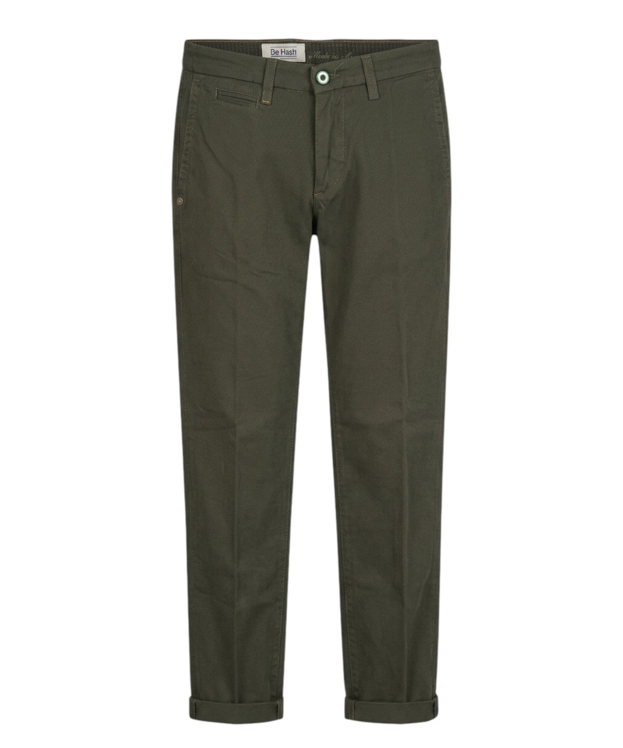 Pantalon Homme Re-Hash en Coton Toucher Pêche
