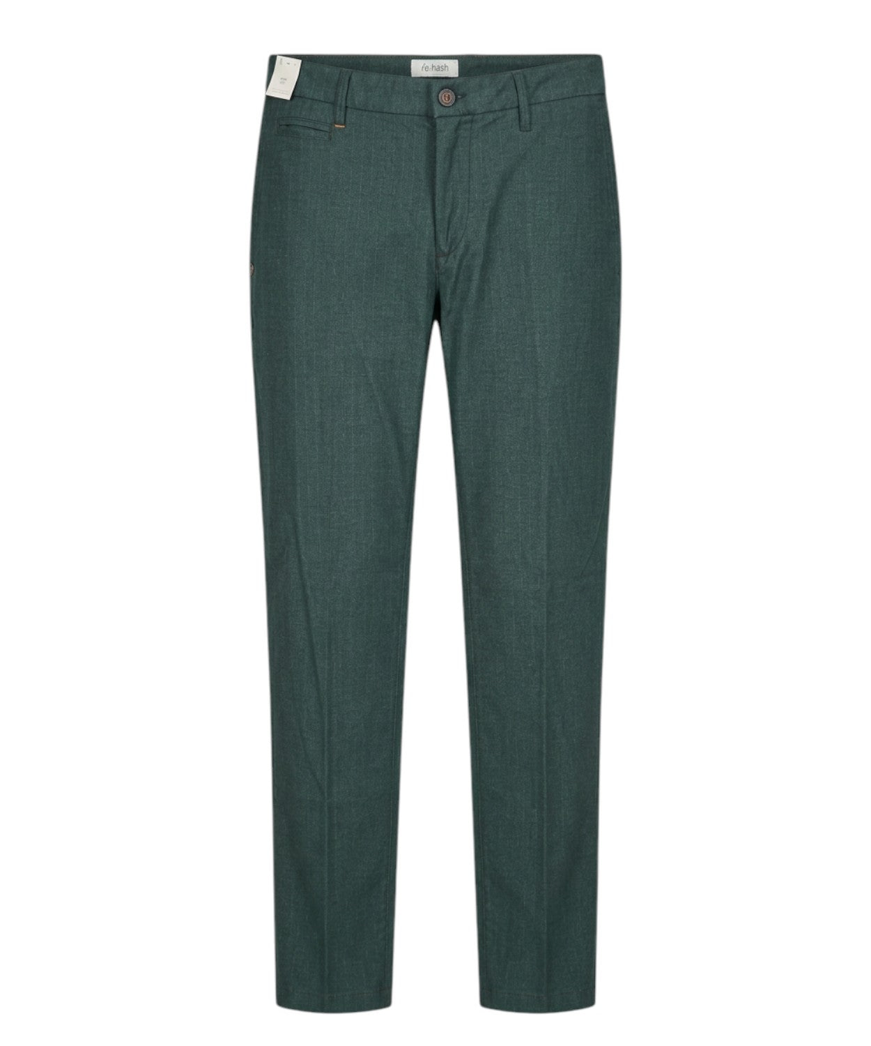Pantalon homme en laine à rayures Re-Hash élégant