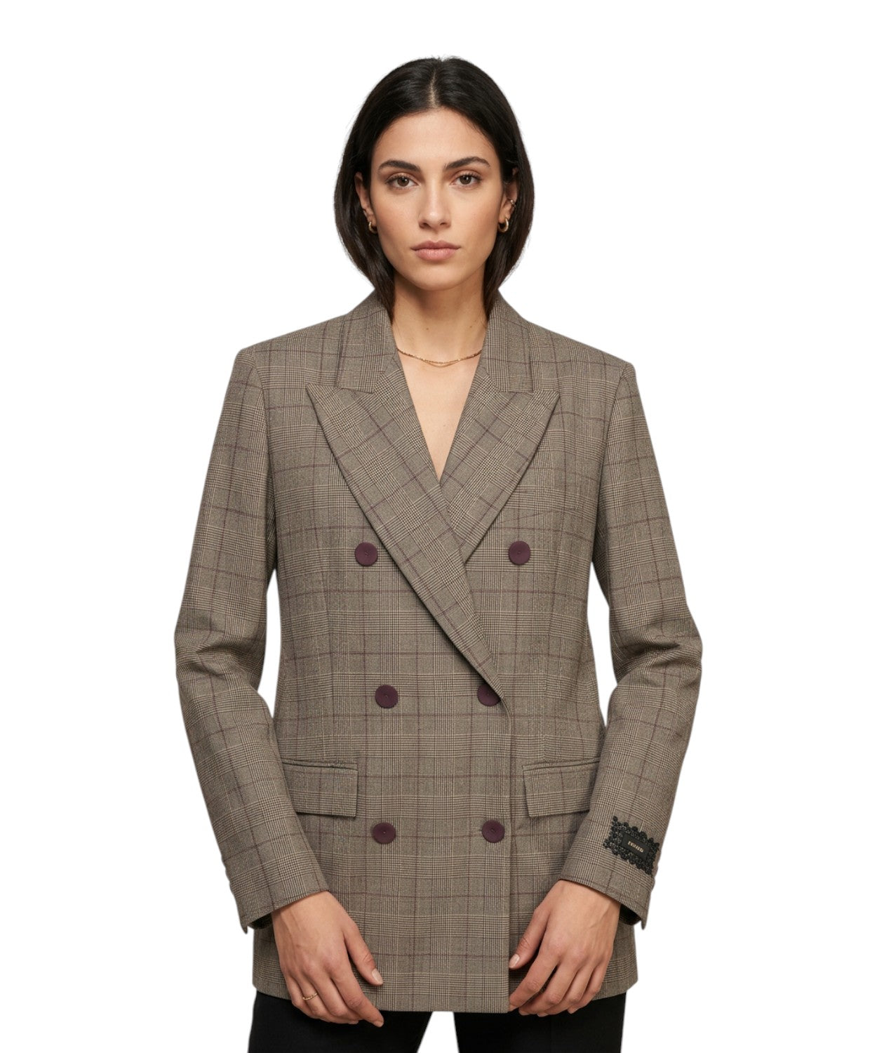 Veste Pinko New Guinea à double boutonnage en mélange de laine