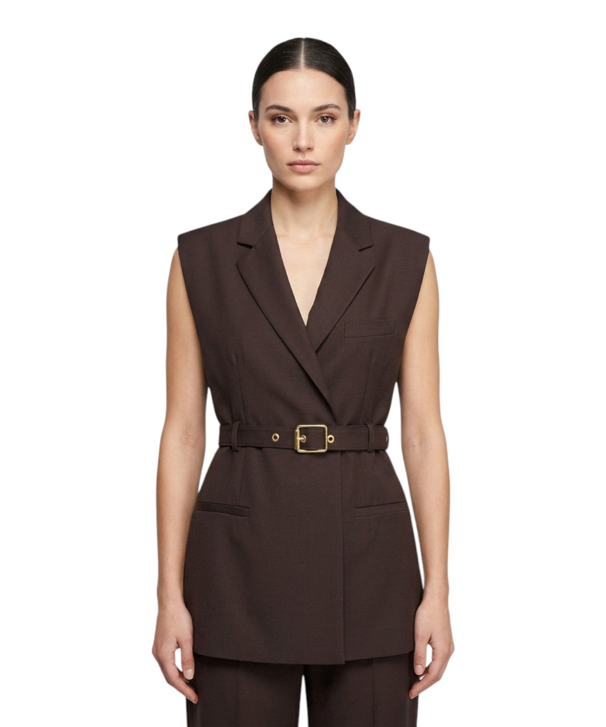Gilet Pinko Nuraqus Donna con Cintura Elegante